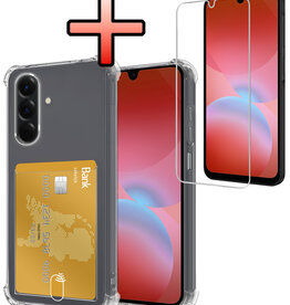 NoXx NoXx Samsung Galaxy A26 Hoesje Pashouder Met Screenprotector