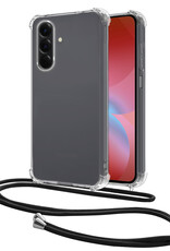 NoXx NoXx Samsung Galaxy A26 Hoesje Transparant Shockproof Met Zwart Koord