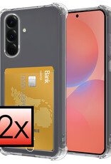 NoXx NoXx Samsung Galaxy A36 Hoesje Pashouder - 2 PACK
