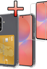 NoXx NoXx Samsung Galaxy A36 Hoesje Pashouder Met Screenprotector