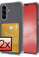 NoXx NoXx Samsung Galaxy A56 Hoesje Pashouder - 2 PACK