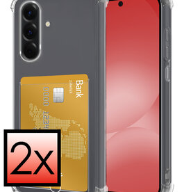 NoXx NoXx Samsung Galaxy A56 Hoesje Pashouder - 2 PACK