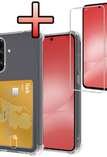 NoXx NoXx Samsung Galaxy A56 Hoesje Pashouder Met Screenprotector