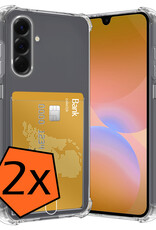 Nomfy Nomfy Samsung Galaxy A26 Hoesje Pashouder - 2 PACK