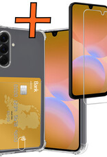 Nomfy Nomfy Samsung Galaxy A26 Hoesje Pashouder Met Screenprotector