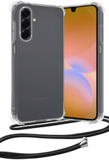 Nomfy Nomfy Samsung Galaxy A26 Hoesje Transparant Shockproof Met Zwart Koord