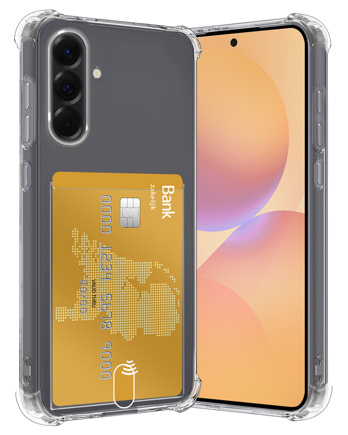 Nomfy Nomfy Samsung Galaxy A36 Hoesje Pashouder