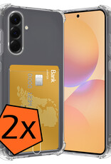 Nomfy Nomfy Samsung Galaxy A36 Hoesje Pashouder - 2 PACK