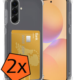 Nomfy Nomfy Samsung Galaxy A36 Hoesje Pashouder - 2 PACK