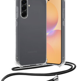 Nomfy Nomfy Samsung Galaxy A36 Hoesje Transparant Shockproof Met Zwart Koord