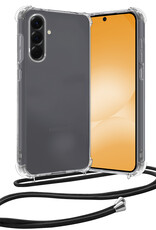 Nomfy Nomfy Samsung Galaxy A56 Hoesje Transparant Shockproof Met Zwart Koord