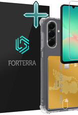 Forterra Forterra Samsung Galaxy A26 Hoesje Pashouder Met Screenprotector