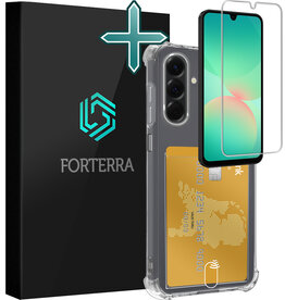 Forterra Forterra Samsung Galaxy A26 Hoesje Pashouder Met Screenprotector