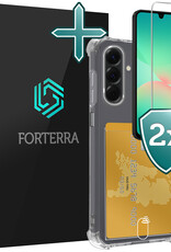 Forterra Forterra Samsung Galaxy A26 Hoesje Pashouder Met 2x Screenprotector