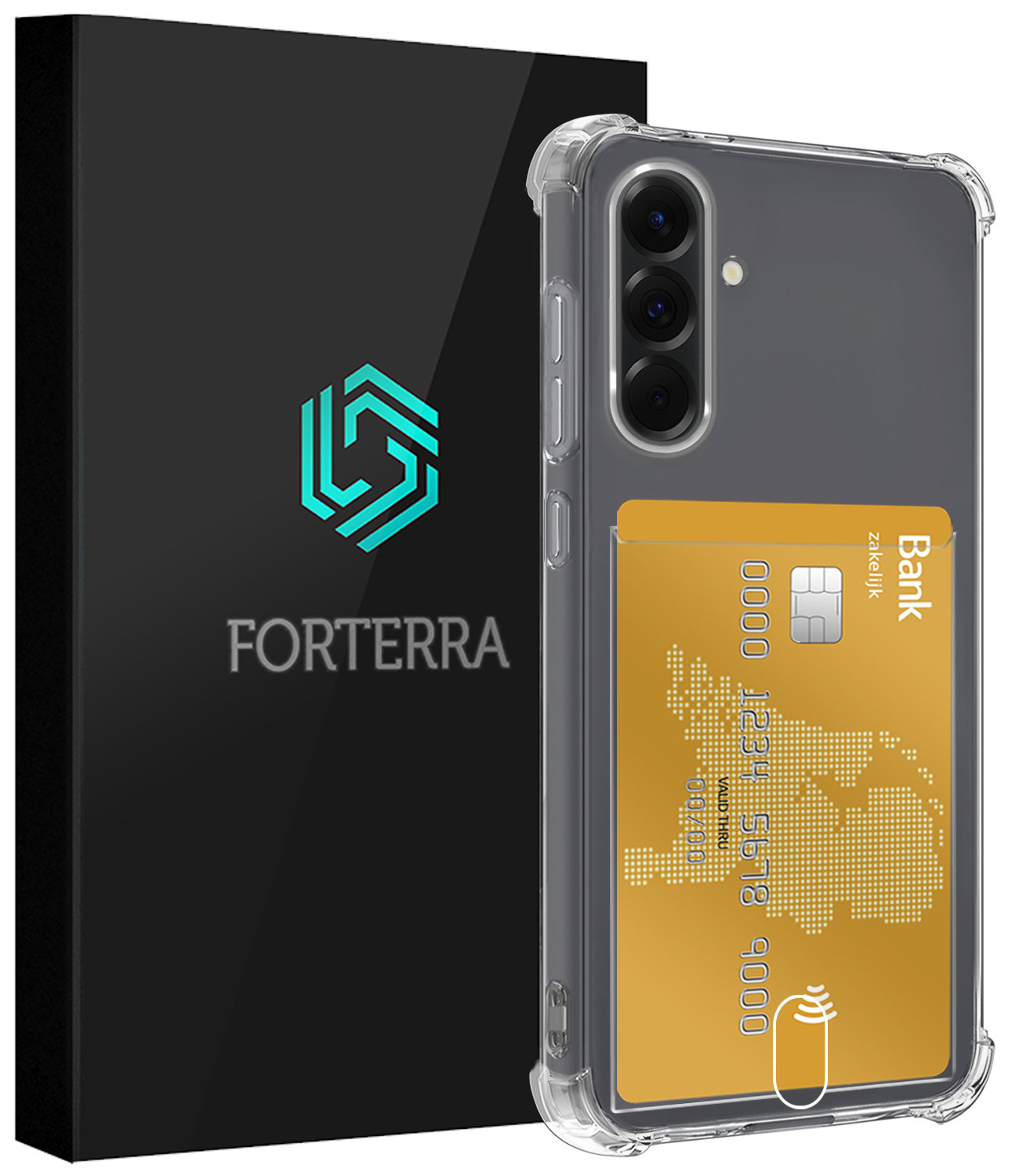 Forterra Forterra Samsung Galaxy A36 Hoesje Pashouder