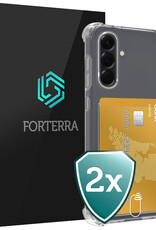 Forterra Forterra Samsung Galaxy A36 Hoesje Pashouder - 2 PACK