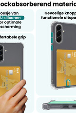 Forterra Forterra Samsung Galaxy A36 Hoesje Pashouder Met 2x Screenprotector