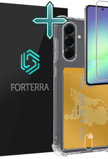 Forterra Forterra Samsung Galaxy A56 Hoesje Pashouder Met Screenprotector