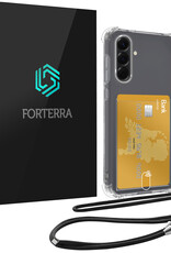 Forterra Forterra Samsung Galaxy A56 Hoesje Pashouder met Koord