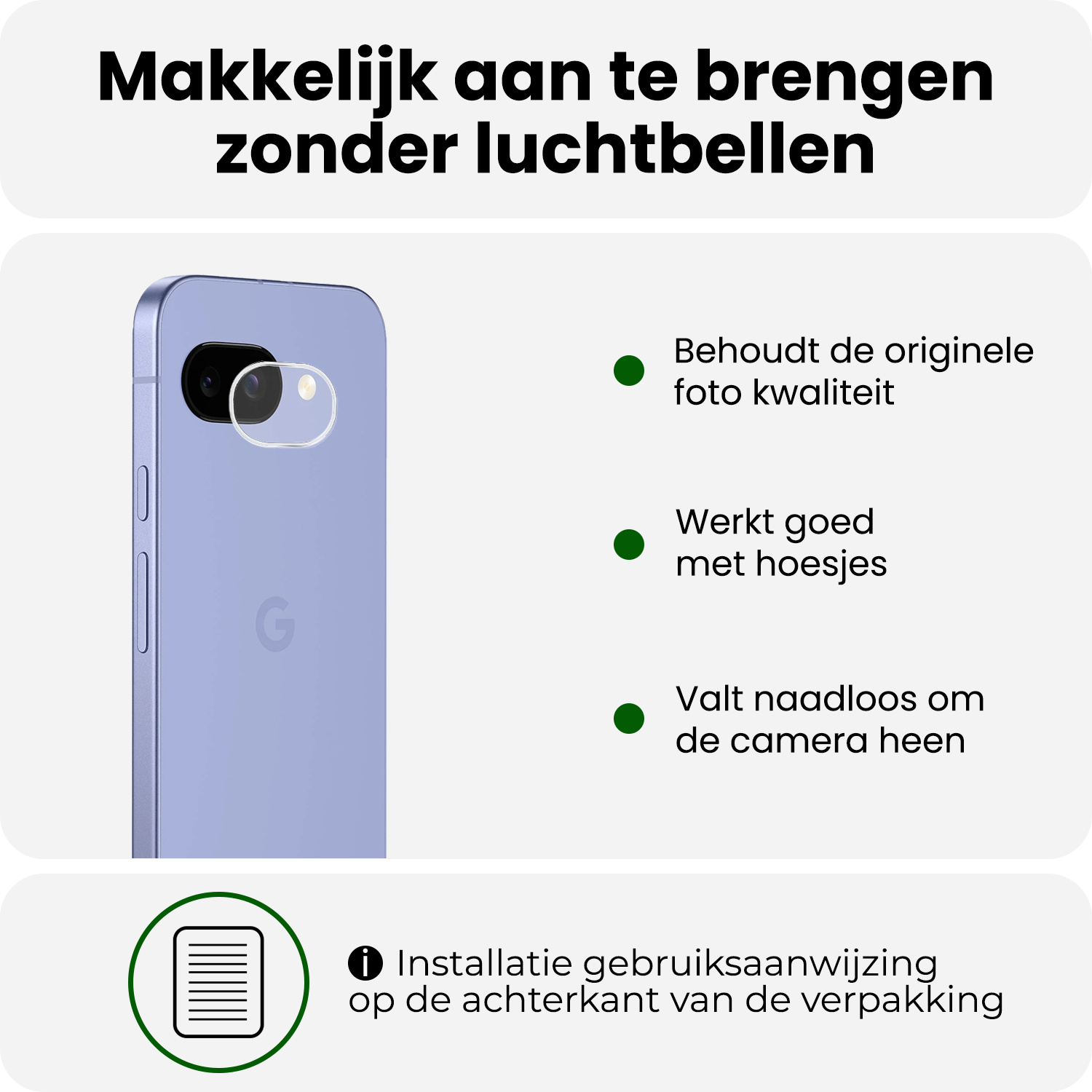 BASEY. BASEY. Google Pixel 9a Camera Screenprotector