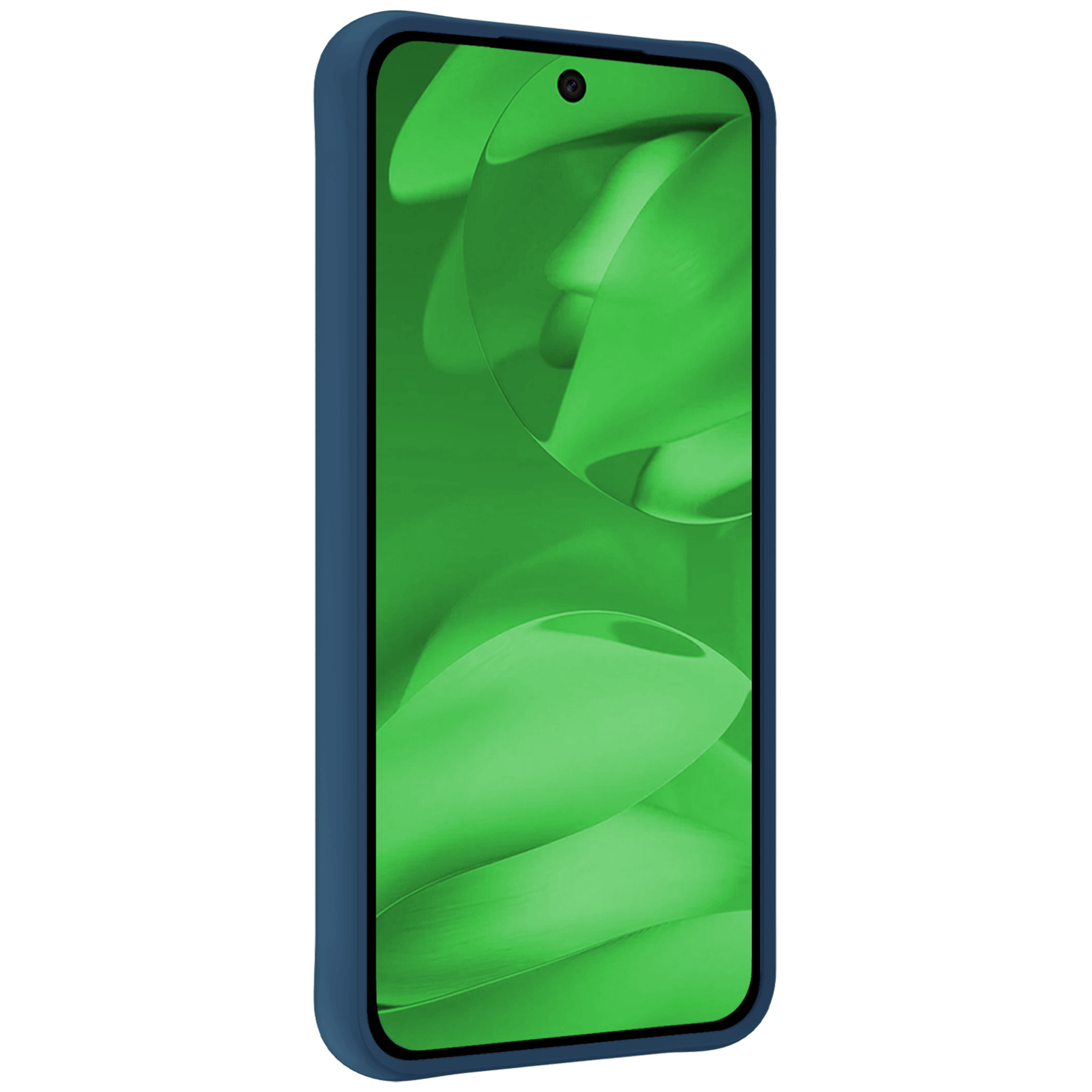 BASEY. BASEY. Google Pixel 9a Hoesje Siliconen - Donkerblauw - 2 PACK