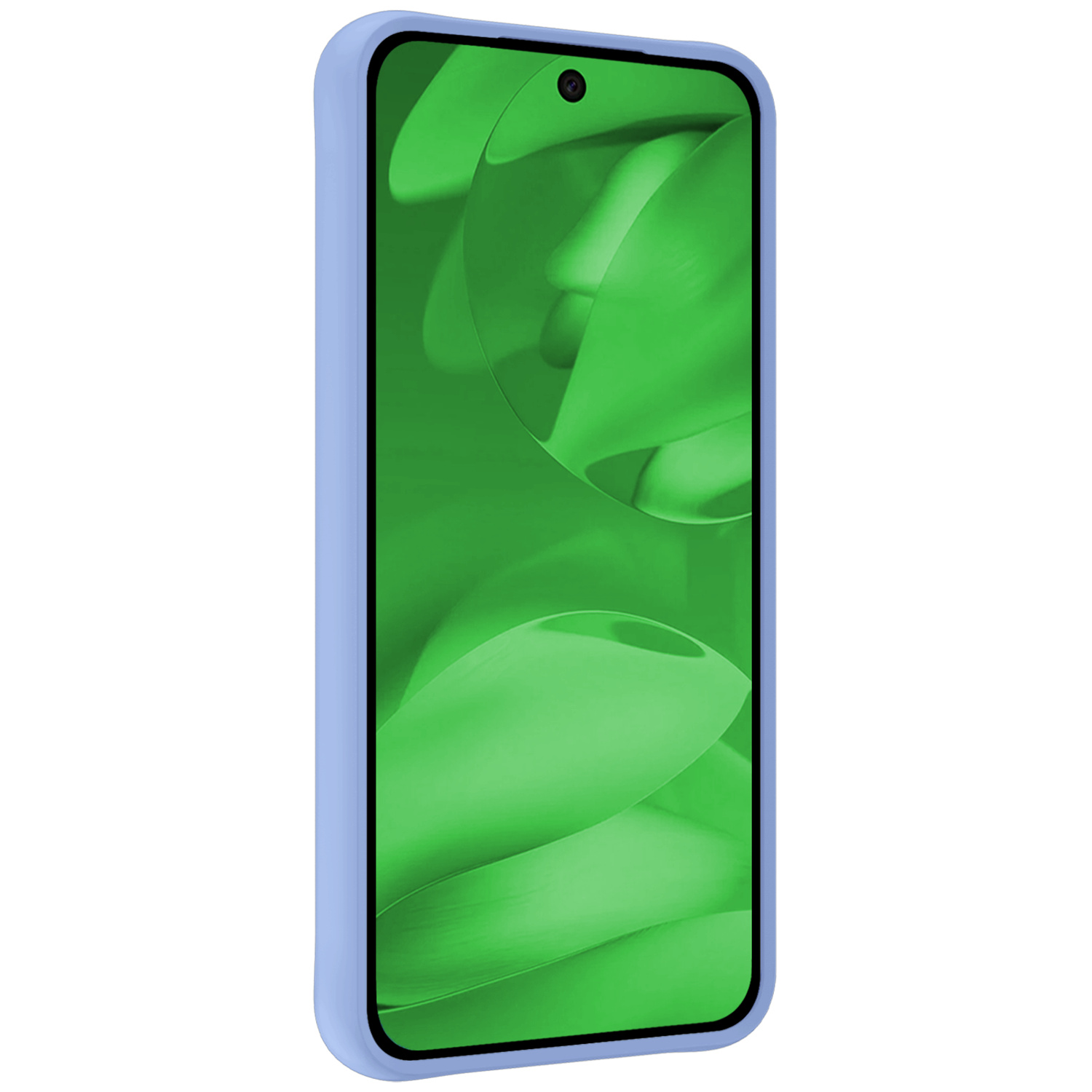 BASEY. BASEY. Google Pixel 9a Hoesje Siliconen - Lichtblauw - 2 PACK