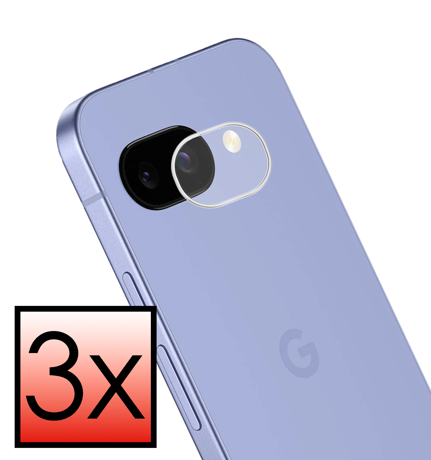 NoXx NoXx Google Pixel 9a Camera Screenprotector - 3 PACK