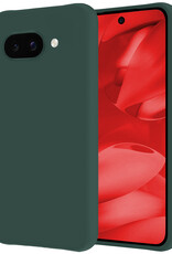 NoXx NoXx Google Pixel 9a Hoesje Siliconen - Donkergroen