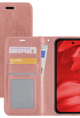 NoXx NoXx Google Pixel 9a Hoesje Bookcase - Rose Goud