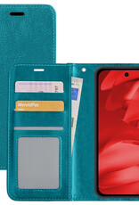 NoXx NoXx Google Pixel 9a Hoesje Bookcase - Turquoise