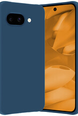 Nomfy Nomfy Google Pixel 9a Hoesje Siliconen - Donkerblauw