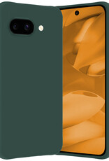 Nomfy Nomfy Google Pixel 9a Hoesje Siliconen - Donkergroen