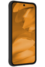 Nomfy Nomfy Google Pixel 9a Hoesje Siliconen - Zwart