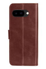 Nomfy Nomfy Google Pixel 9a Hoesje Bookcase Met 2x Screenprotector - Bruin