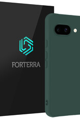 Forterra Forterra Google Pixel 9a Hoesje Siliconen - Donkergroen