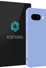 Forterra Forterra Google Pixel 9a Hoesje Siliconen - Lichtblauw