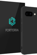 Forterra Forterra Google Pixel 9a Hoesje Siliconen - Zwart