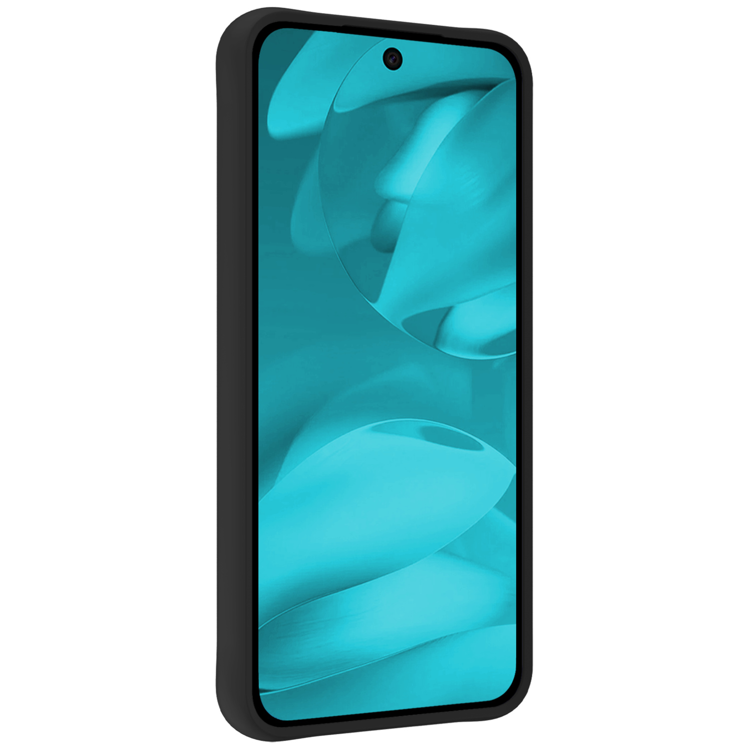 Forterra Forterra Google Pixel 9a Hoesje Siliconen - Zwart