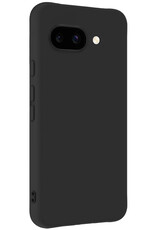 Forterra Forterra Google Pixel 9a Hoesje Siliconen Met 2x Screenprotector - Zwart