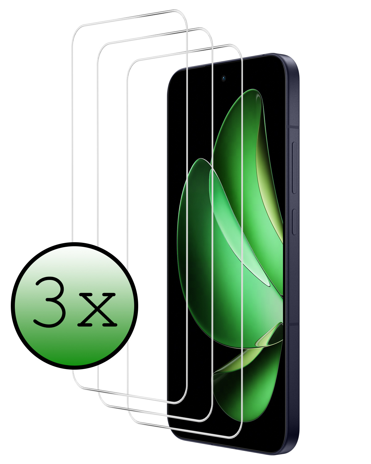 BASEY. BASEY. Oppo Reno13 Screenprotector - 3 PACK