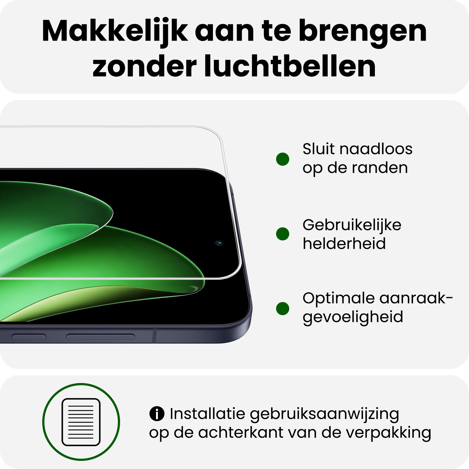 BASEY. BASEY. Oppo Reno13 Screenprotector - 3 PACK