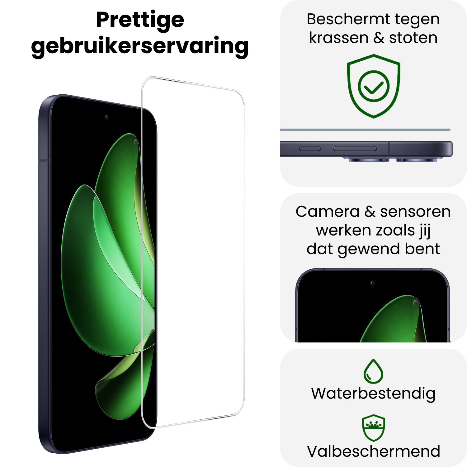 BASEY. BASEY. Oppo Reno13 Screenprotector - 3 PACK