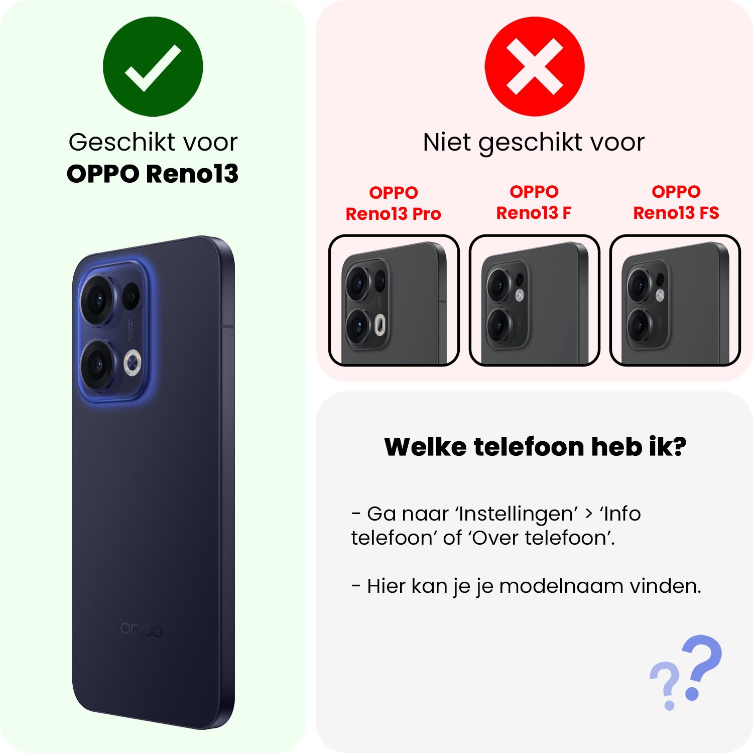 BASEY. BASEY. Oppo Reno13 Hoesje Shockproof - Transparant