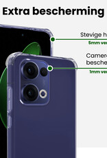 BASEY. BASEY. Oppo Reno13 Hoesje Shockproof Met Screenprotector