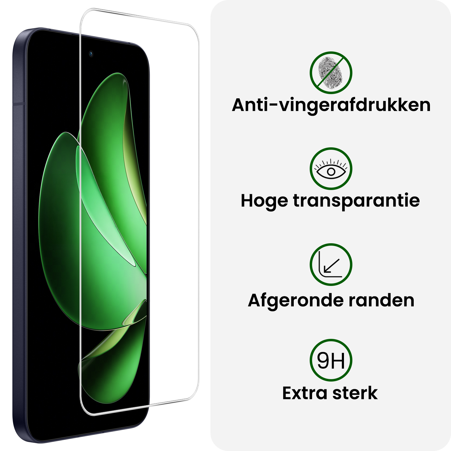 BASEY. BASEY. Oppo Reno13 Hoesje Shockproof Met Screenprotector