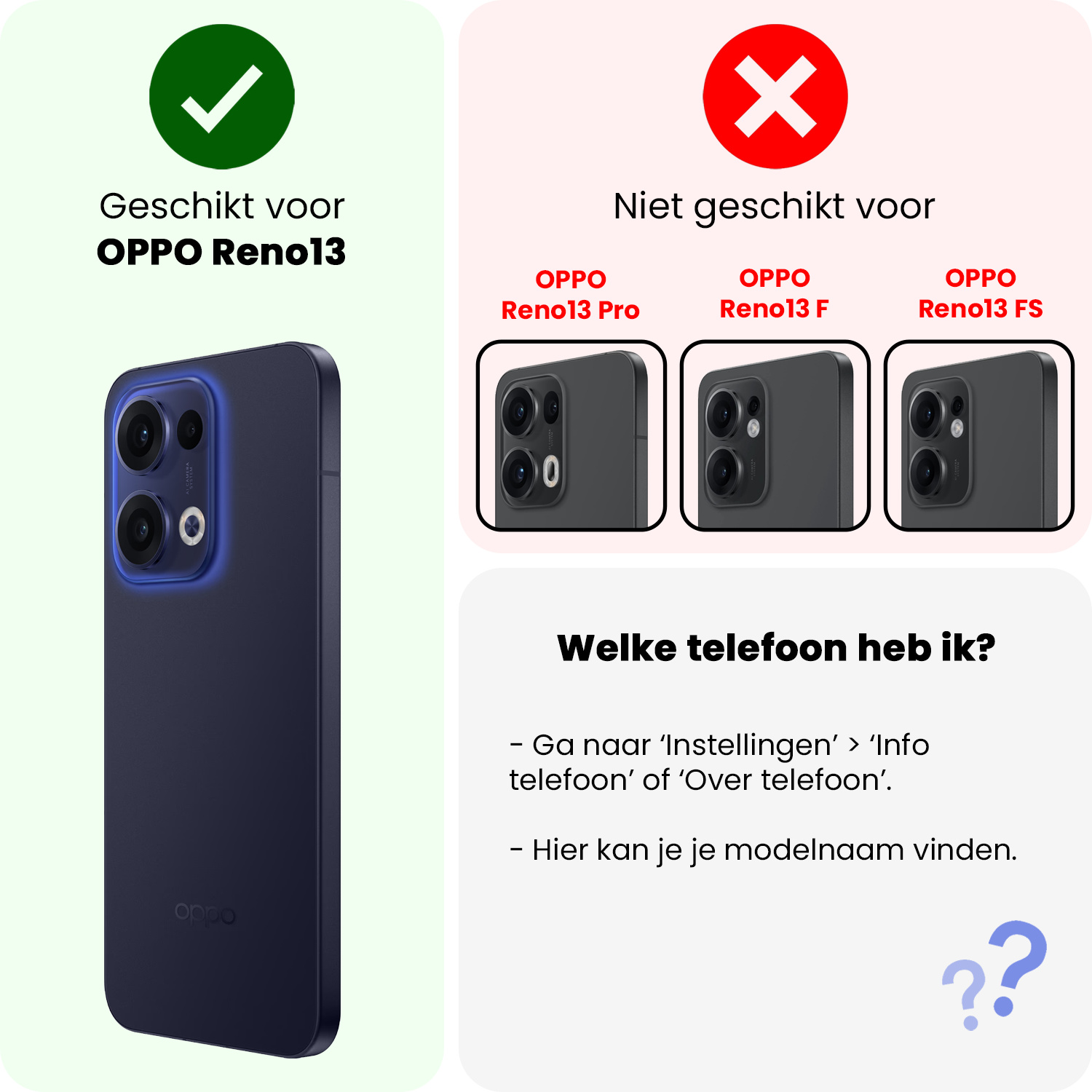 BASEY. BASEY. Oppo Reno13 Hoesje Siliconen - Transparant