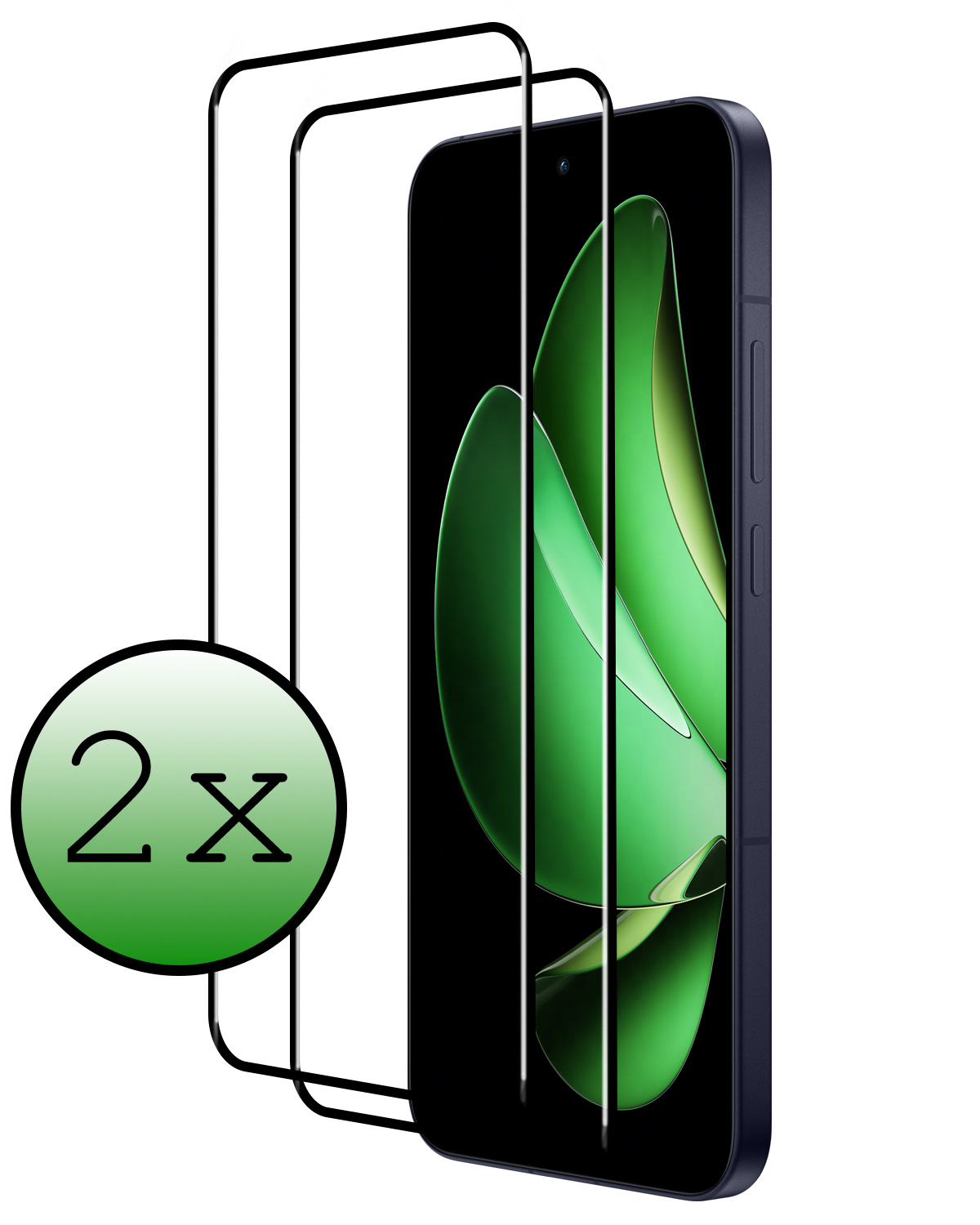 BASEY. BASEY. Oppo Reno13 Pro Screenprotector - 2 PACK