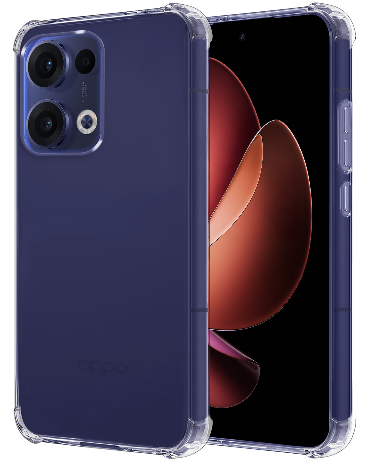 NoXx NoXx Oppo Reno13 Hoesje Shockproof - Transparant
