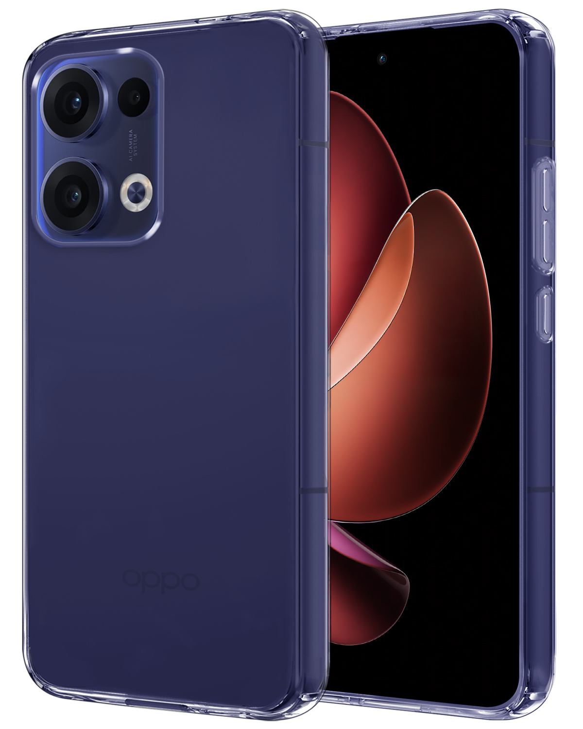 NoXx NoXx Oppo Reno13 Hoesje Siliconen - Transparant