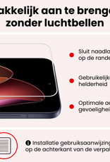 NoXx NoXx Oppo Reno13 Hoesje Siliconen Met 2x Screenprotector - Transparant